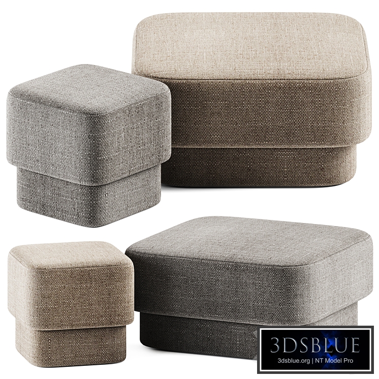 Kate Square Pouf by Domkapa / Pouf