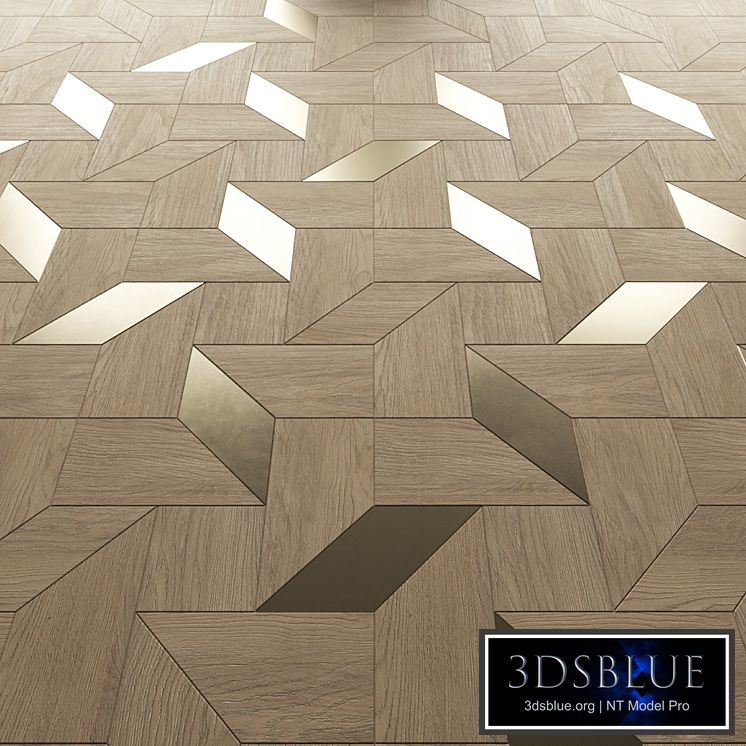 Parquet Foglie d&#39;Oro, Arte Brotto, Tricot