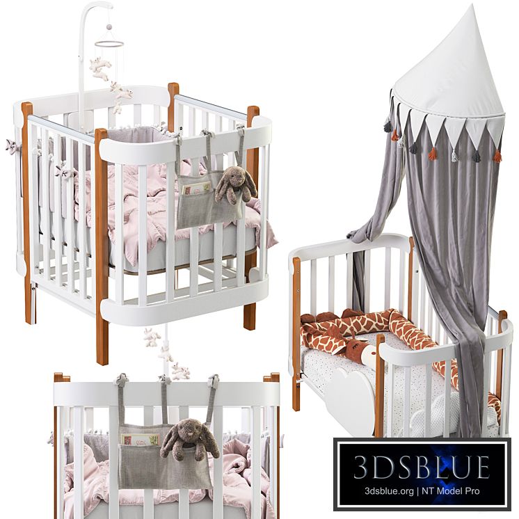 Transforming bed MOMMY LUX happy baby