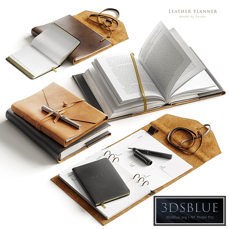 leather planner
