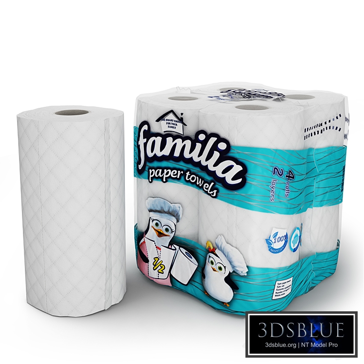 paper towel roll package