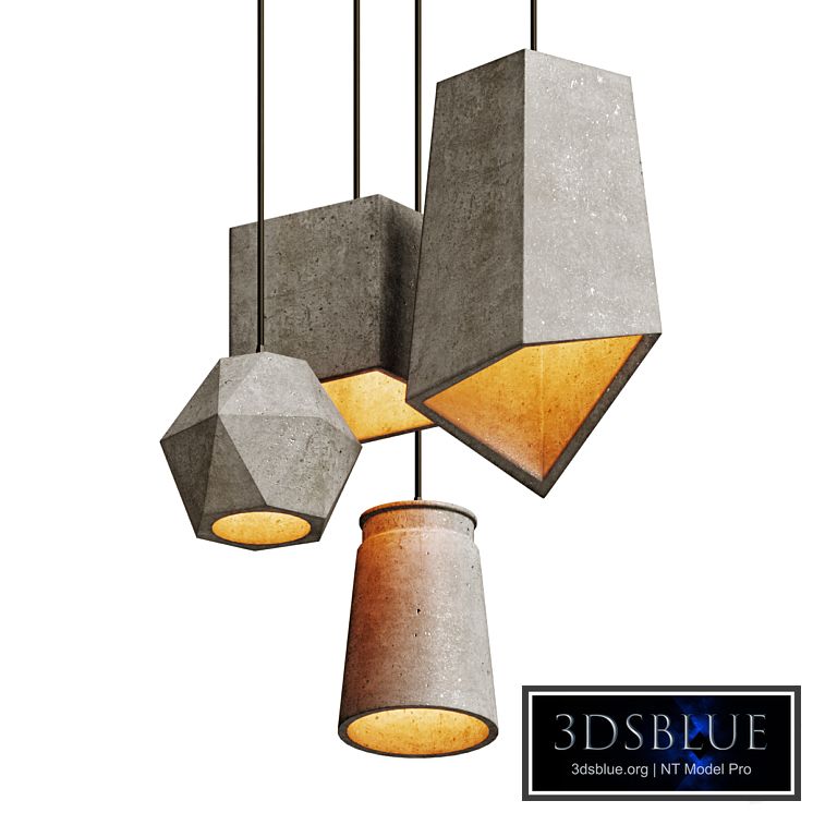 Modern Cement Lights