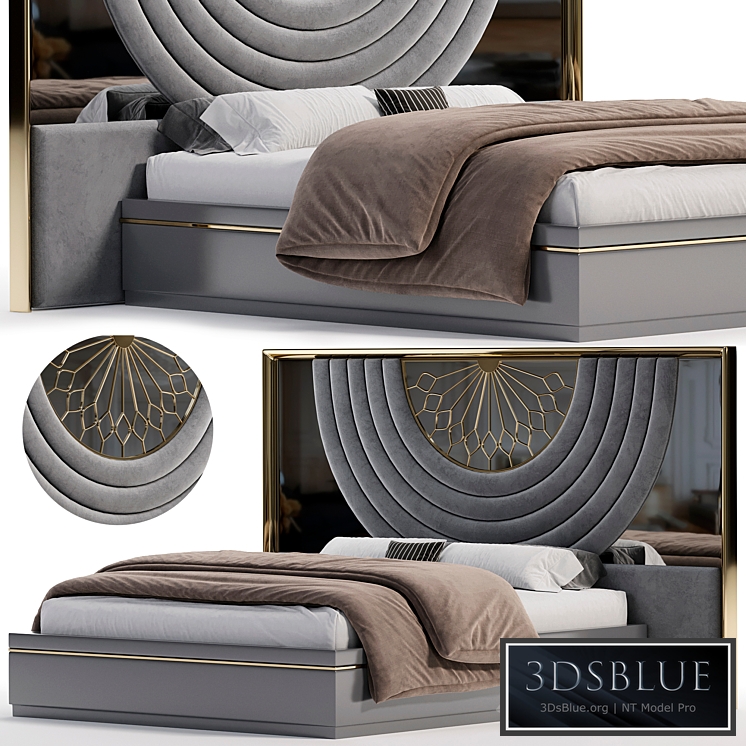 Torento Bed By Evgor Luxury