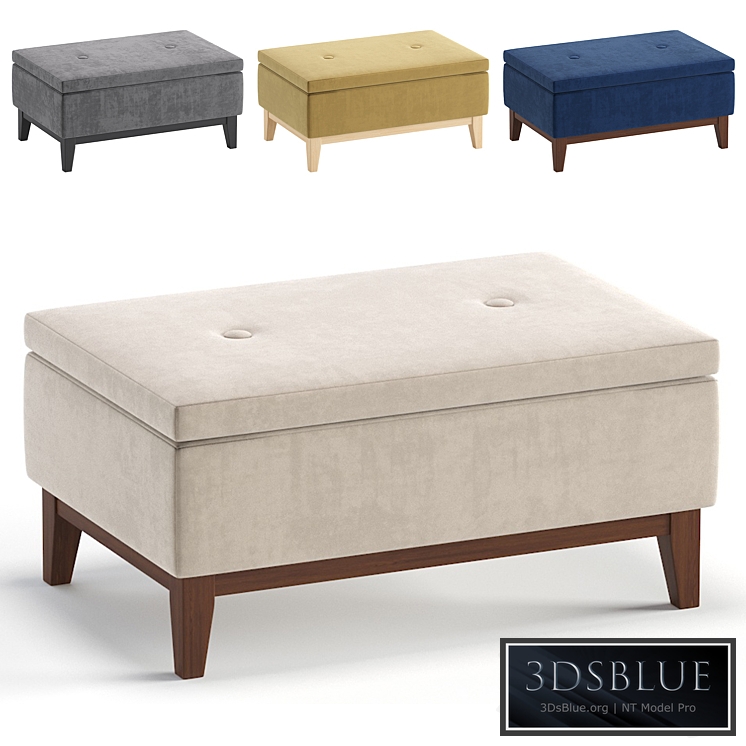 Pouf Blio 4 Colors Version divan.ru/Пуф Блио Velvet Milk диван.ру