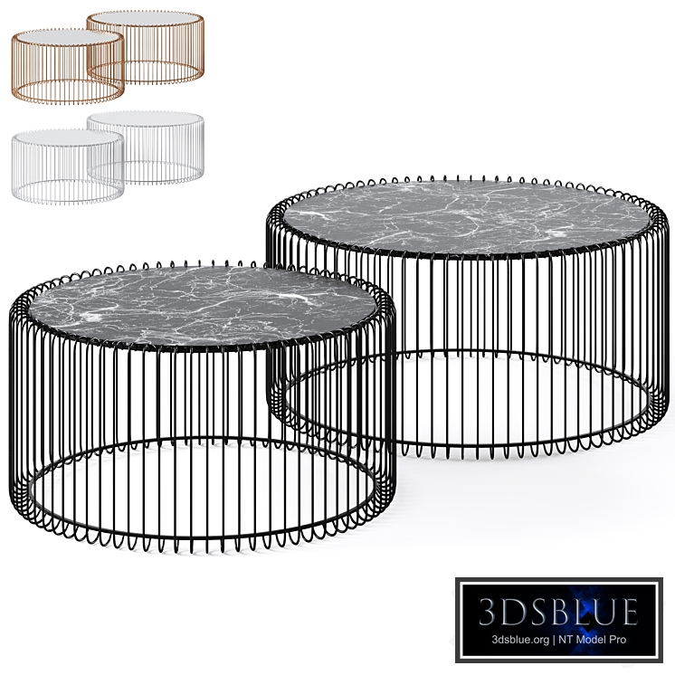 Coffee table Wire by Kare Design