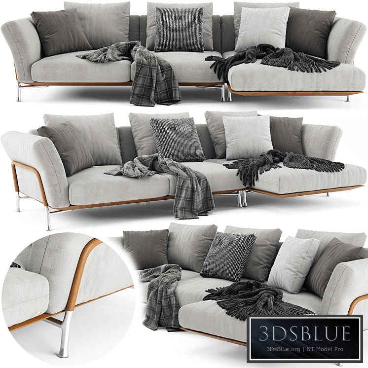 Flexform Ambroeus Chaise Longue