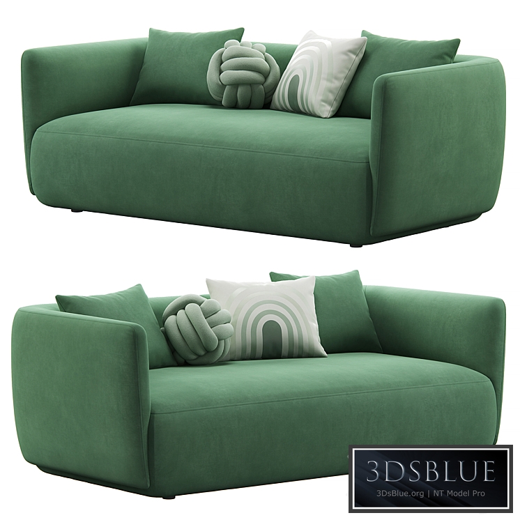 Cozy 2-seat Sofa by MDF Italia