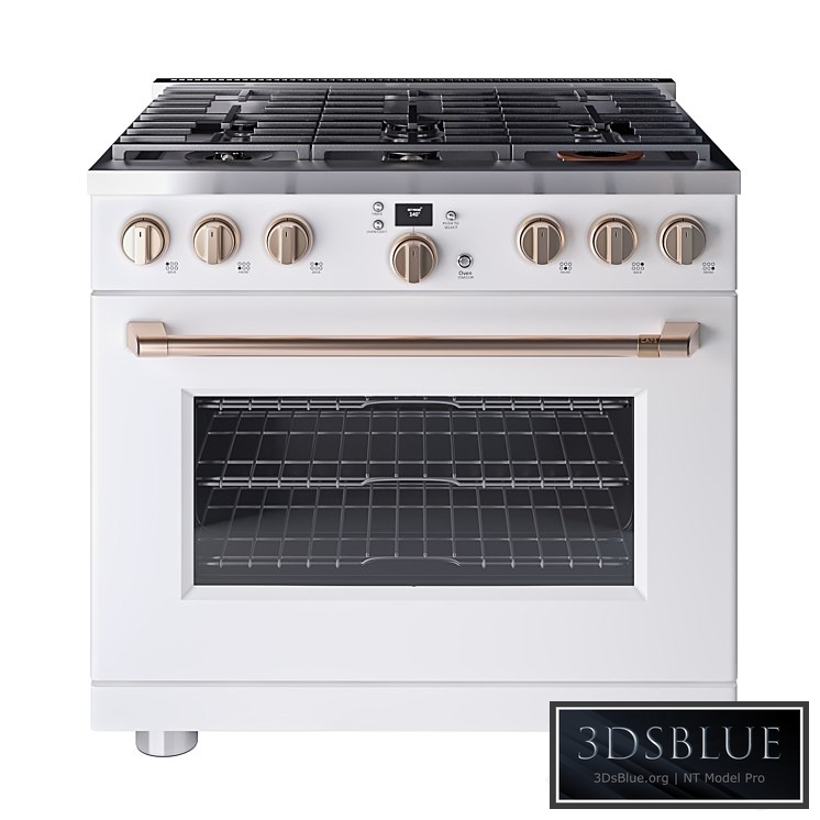 Cafe 36 Smart All-Gas Commercial-Style Range with 6 Burners