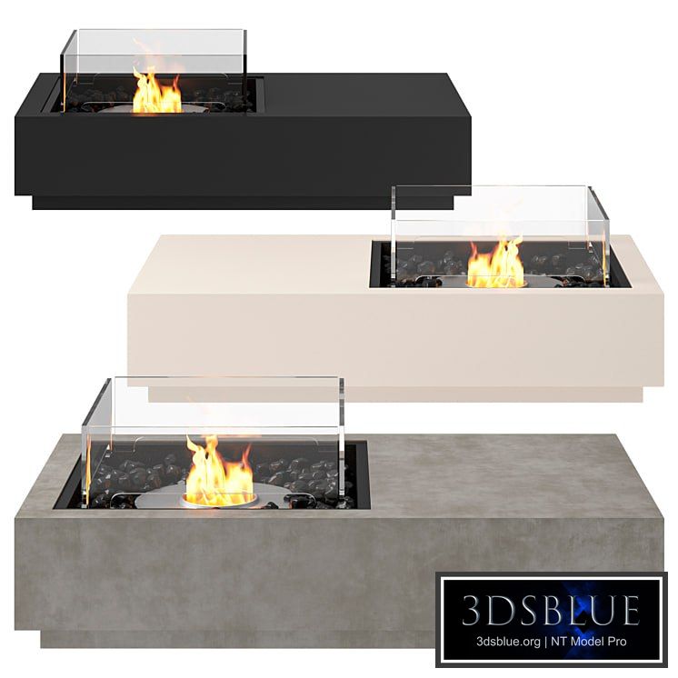 Manhattan 50 EcoSmart Fire Pit Table | Fireplace