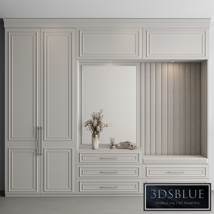 Hallway 65 - Cream and White Entrance