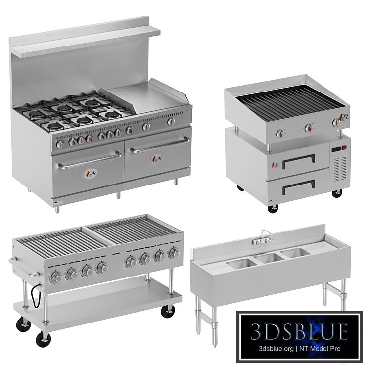 Restaurant Kitchen Equipment vol 01