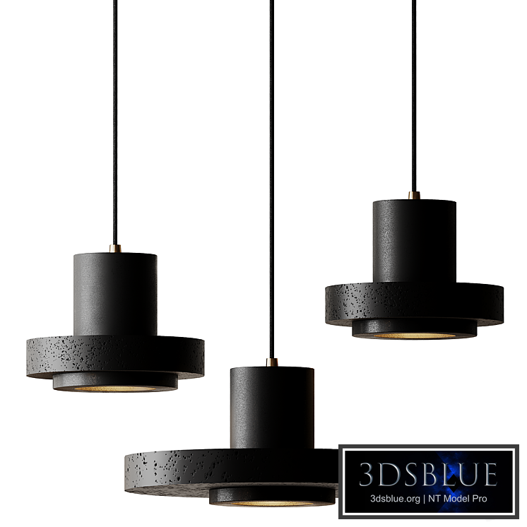 Terrazzo Flat Round Ceiling Lighting