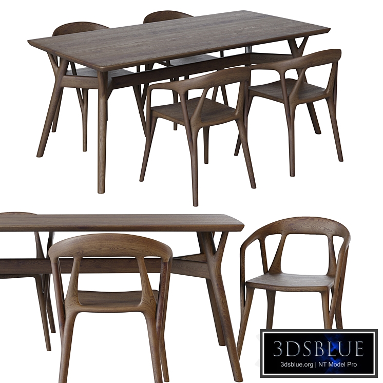 Table and chair Savannah by deep house
