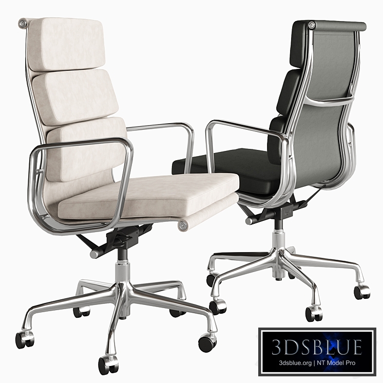 Eames Soft Pad Chairs by Herman Miller