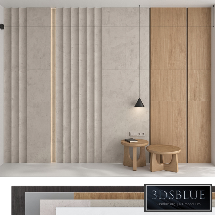 Decorative wall panel set 89