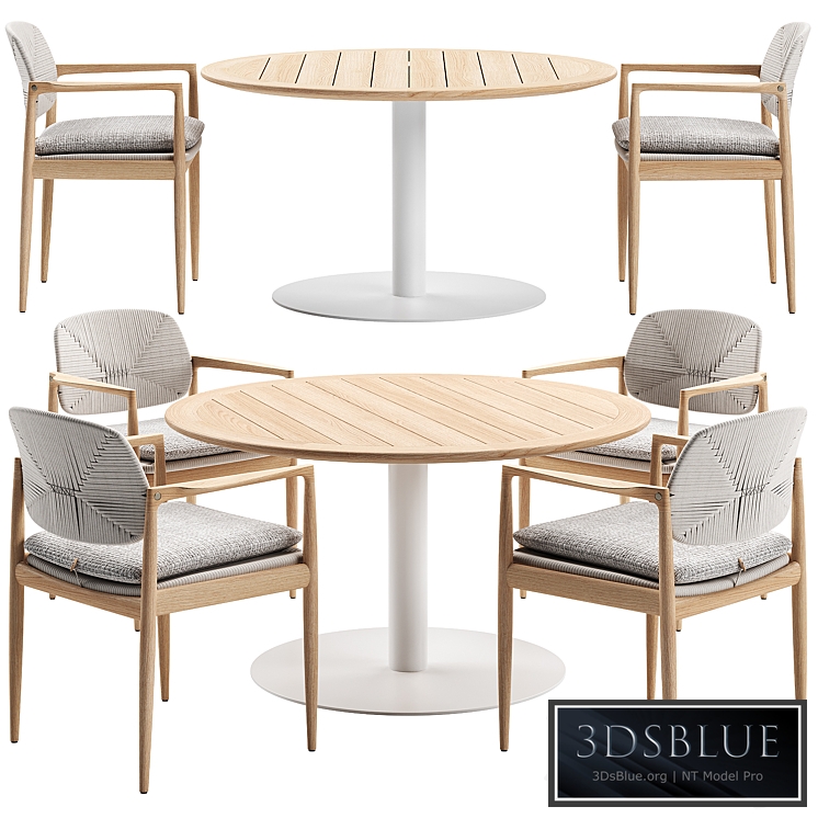 Minotti Outdoor Dining Set