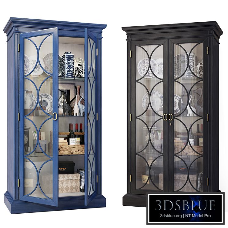 Wardrobe / showcase Kensington Formal Black Jonathan Charlies