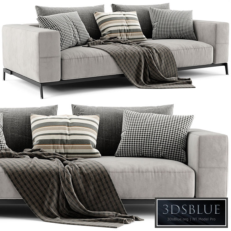 Flexform Ettore 2 Seats Sofa