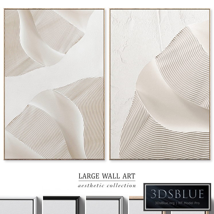 Bohemian Relief Plaster Wall Art C-610