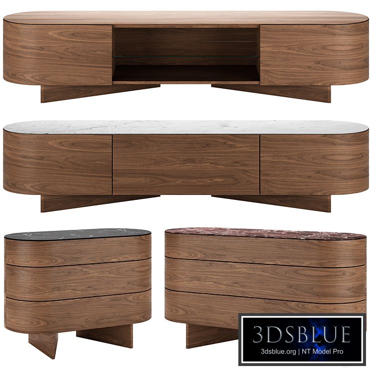 Rondos Sideboards by Cassina