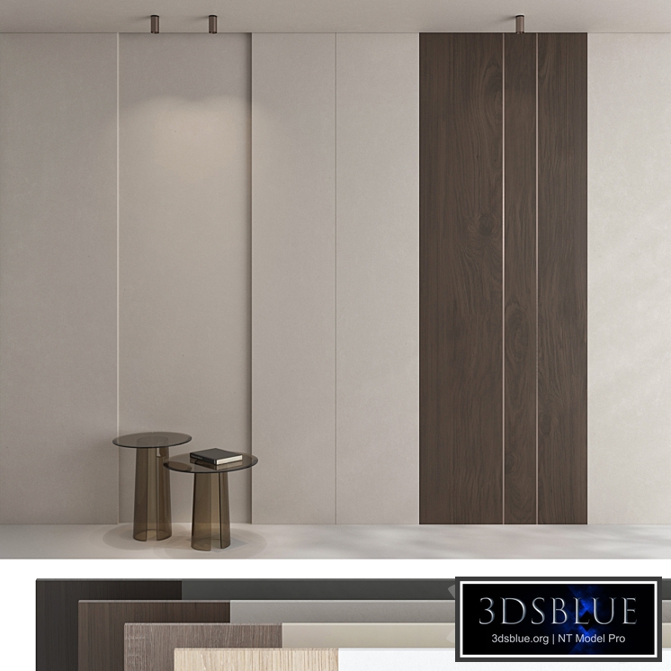 Decorative wall panel set 92