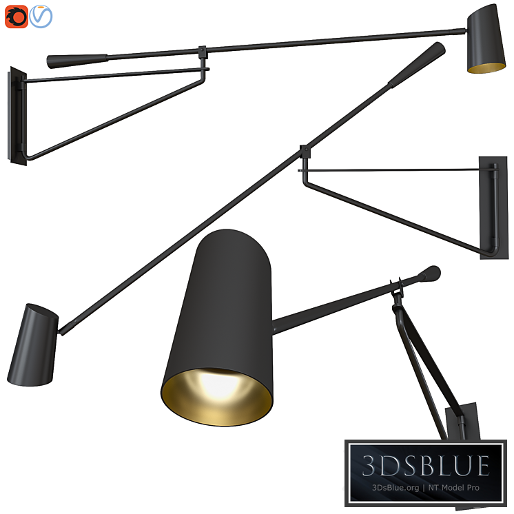 Sconce Stylus Modern Forms