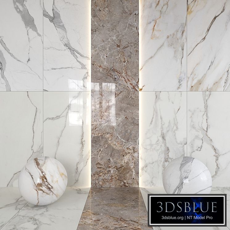 Ava Ceramica Marble set