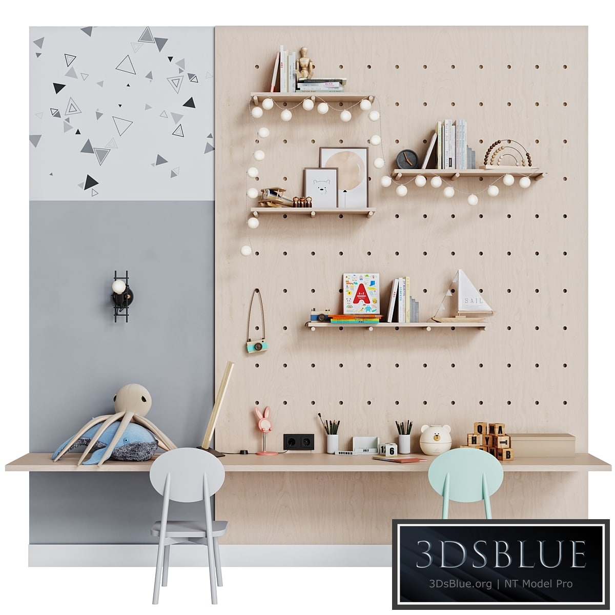 Decor and furniture for children&#39;s Set-001