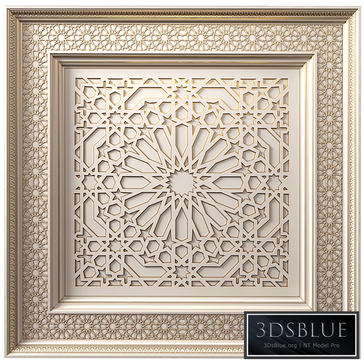 Ceiling in oriental style .Arabic Classic Ceiling .Oriental Ceiling Classic