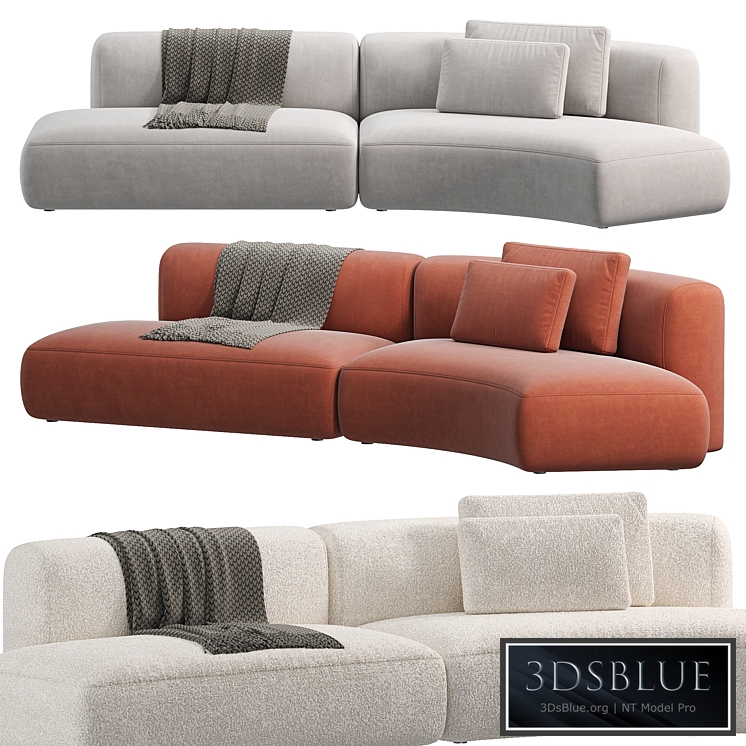 Cozy Curve Sofa by MDF ITALIA