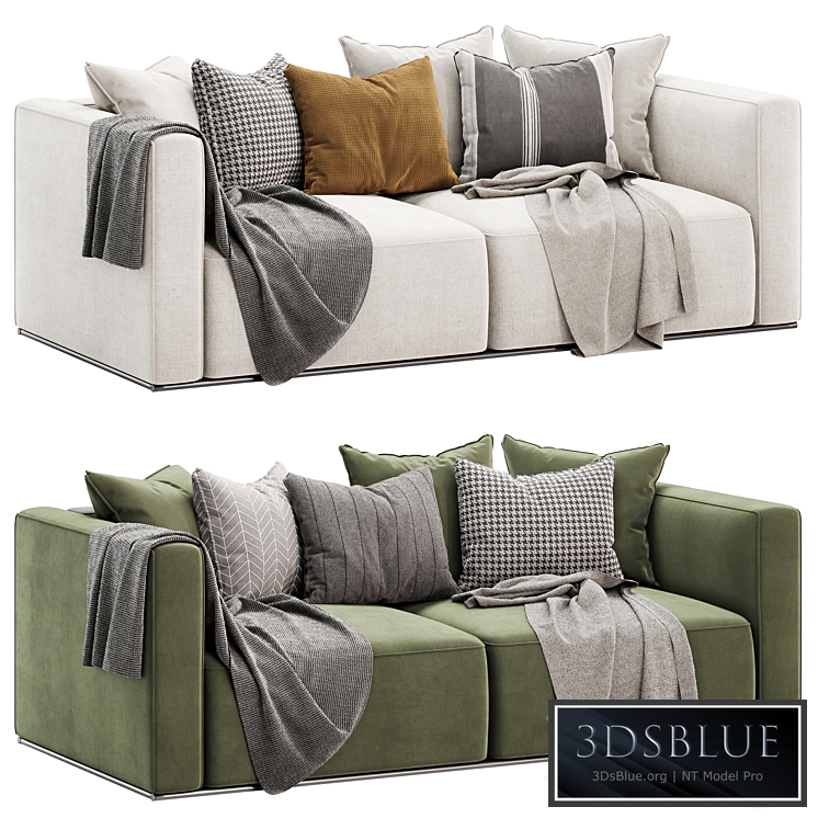 shangai 3 seater sofa by poliform