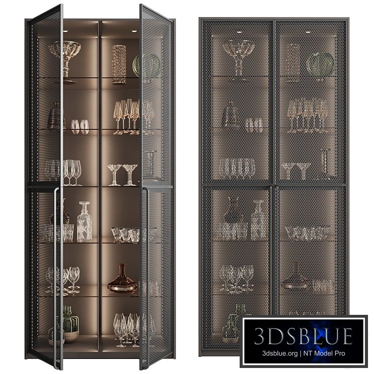 Сupboard with dishes My Design №36