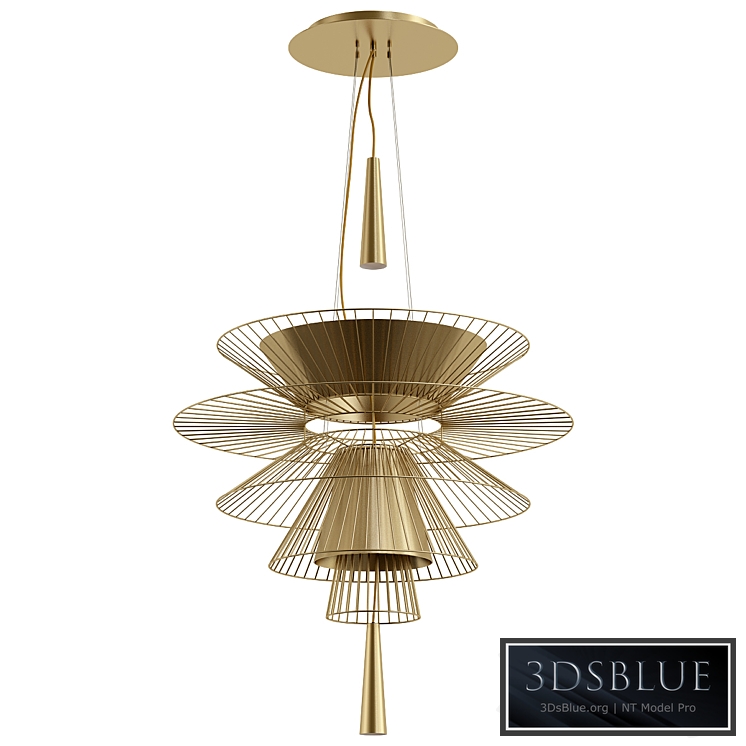 Shade Metal Chandelier