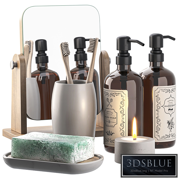 Decorative bathroom set
