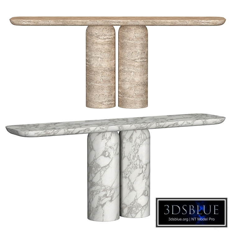CUPOLA CARVED CONSOLE TABLE