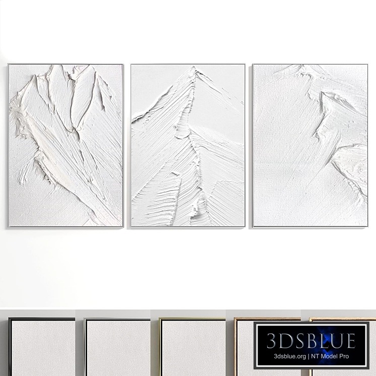 Abstract Painting Set of 3 pieces - No 20