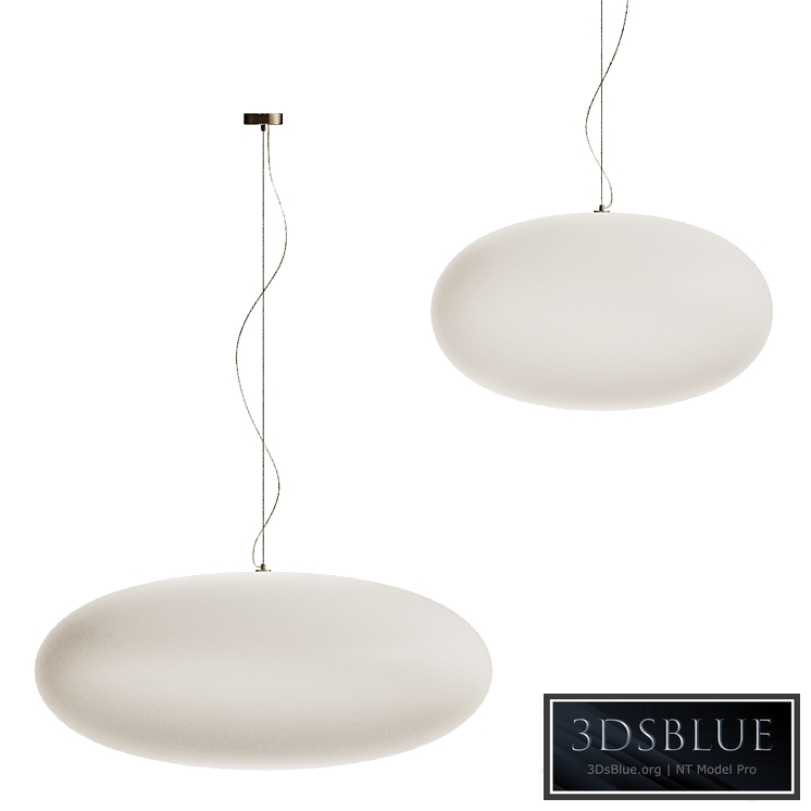 Vibia VOL Blown glass pendant lamp