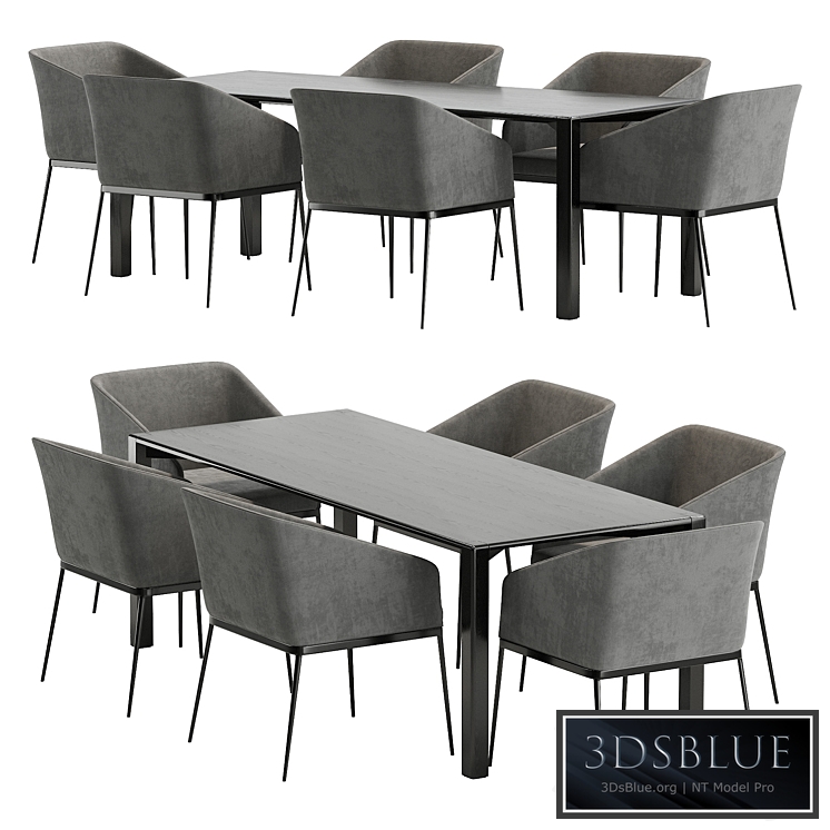 Senso chair & Aodt black table