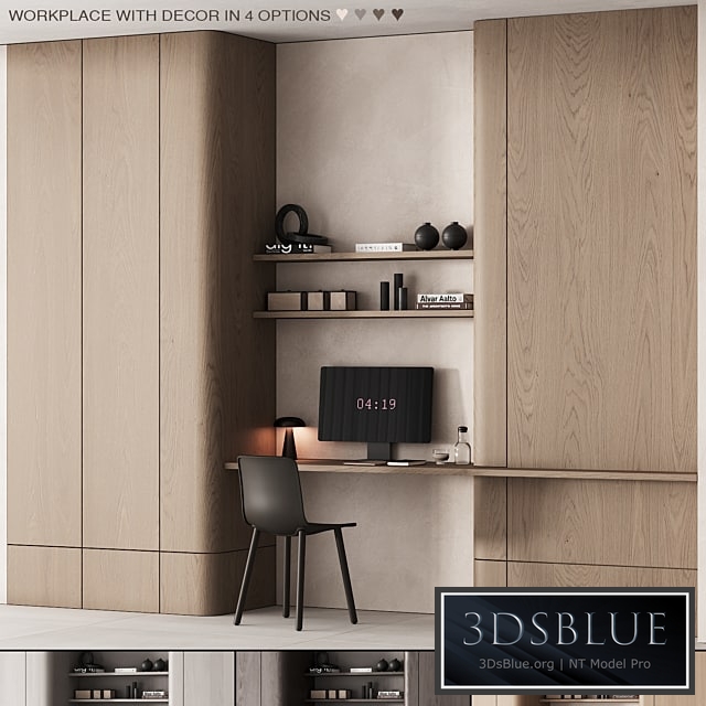 218 office furniture 05 workplace 01 minimal scandi 4 options