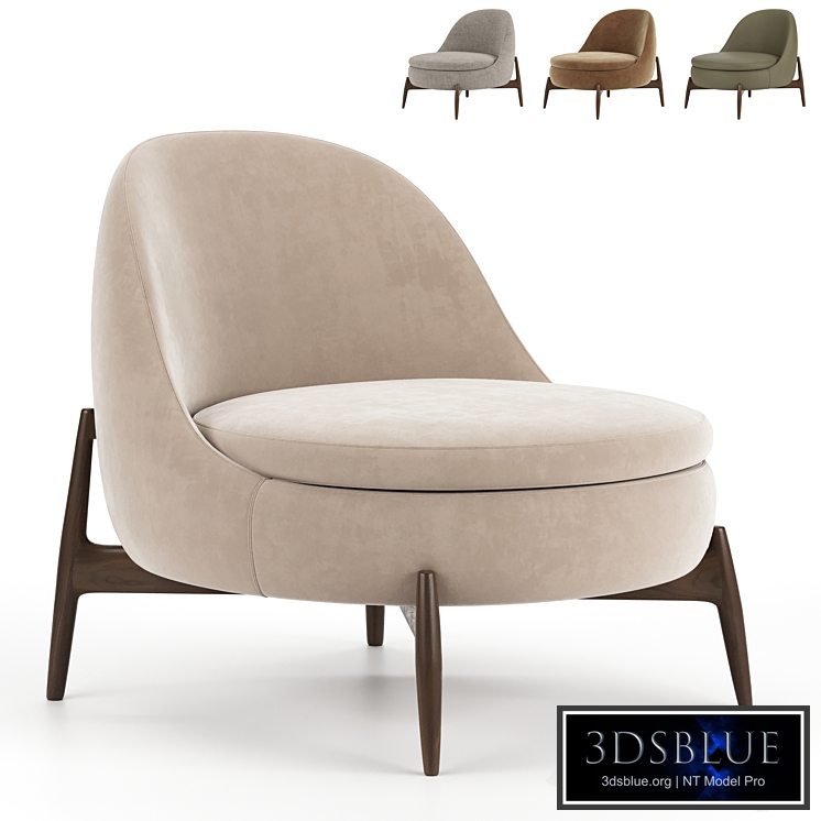 Sendai Armchair By Minotti
