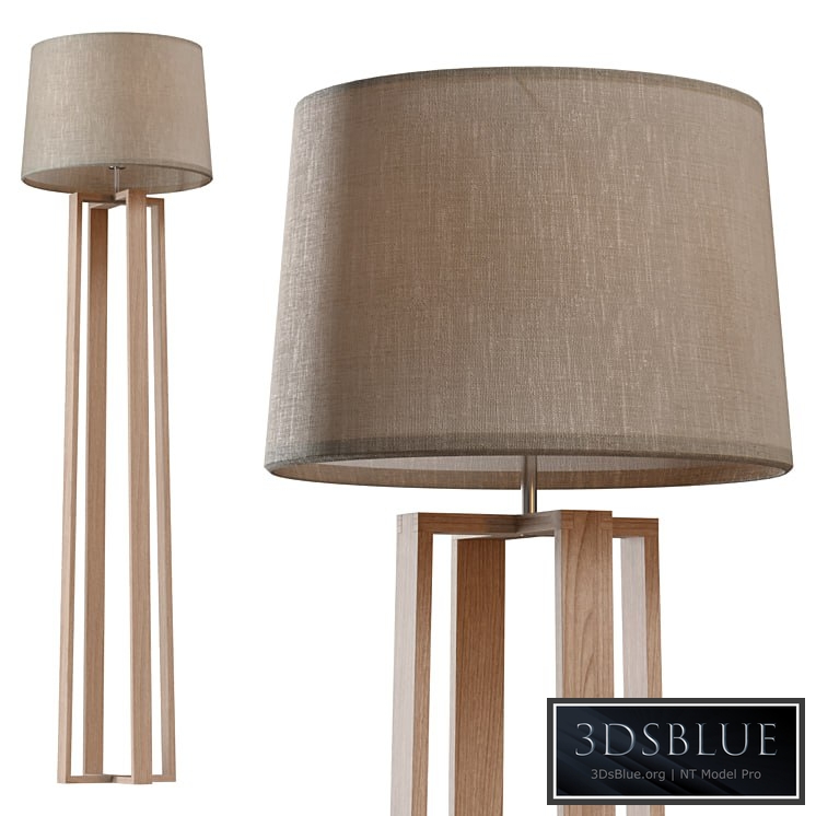 Freya Nubi FR5134-FL-01-BG floor lamp