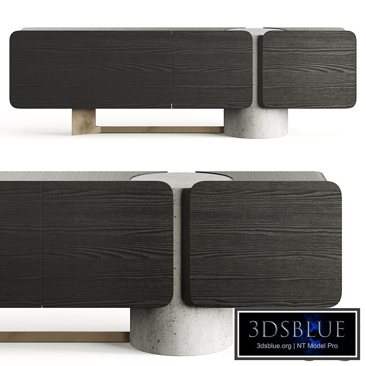 Enne Titano Sideboard By Maurizio Manzoni