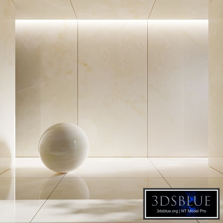 Porcelain tile Onice Avorio