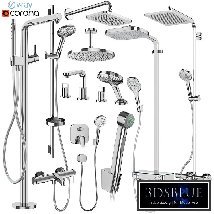 Hansgrohe set 178 mixers and shower systems