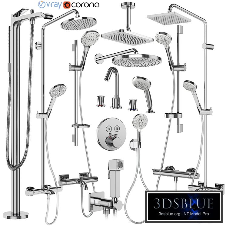 Hansgrohe set 179 mixers and shower systems