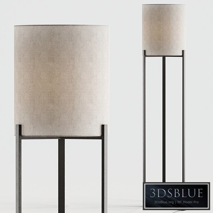 Ian Metal Floor Lamp - Pottery Barn