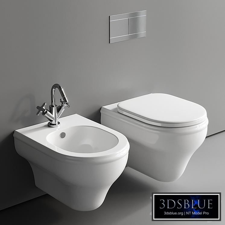 Azzurra Ceramica Charme Wall-hung WC
