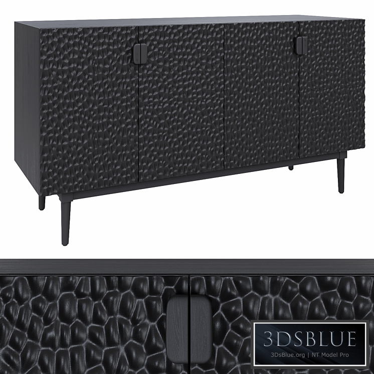 Tribalt La Redoute solid mango sideboard