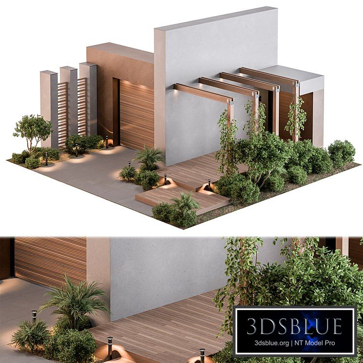 Outdoor Entrance and Fence 12