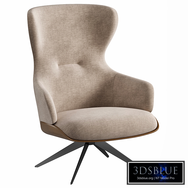 KENSINGTON Armchair by Poltrona Frau